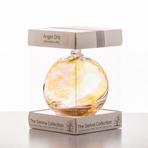 10cm Angel Orb - Uriel / Amber