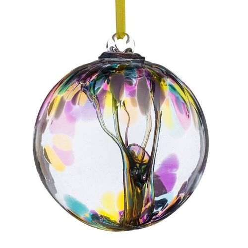 10cm Spirit Ball - Multicoloured Pink