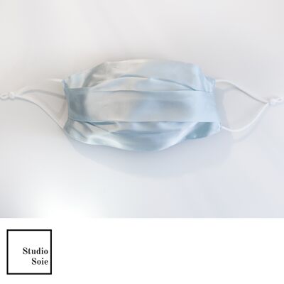 Silk Mask - Standard - Light Blue