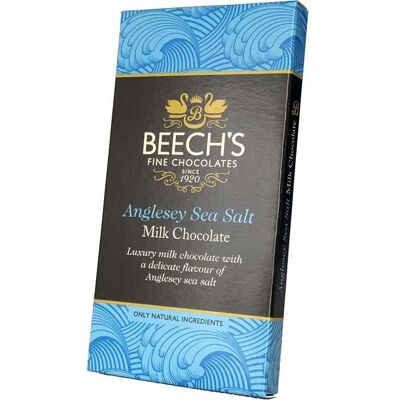 Milk Chocolate & Anglesey Sea Salt Bar (60g)