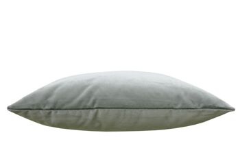 391 XL Coussin décoratif Velours gris clair 0351 60x60 2