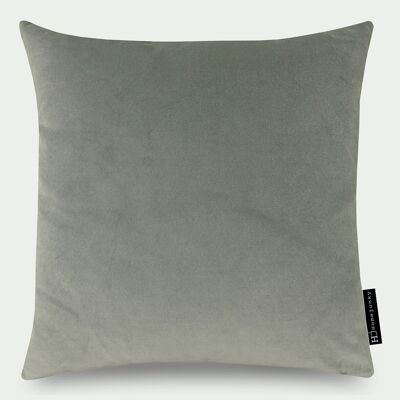 391 XL Coussin décoratif en velours gris foncé 0351 60x60
