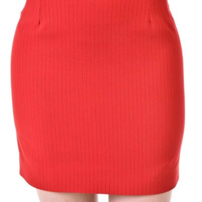 Red Alert Pencil Skirt