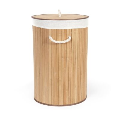 Laundry basket, Natural Wood