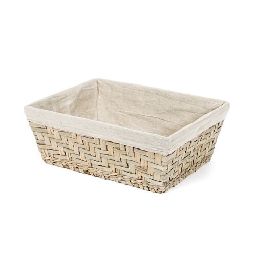 Panier de rangement, Beige, L