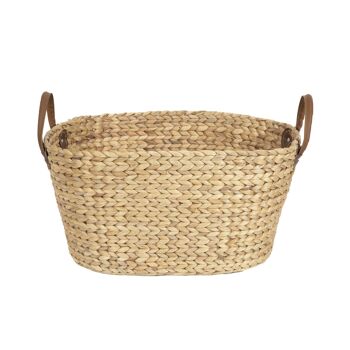 Panier de rangement, Naturel, L 2