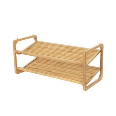 Welly Shoe Rack, Natural