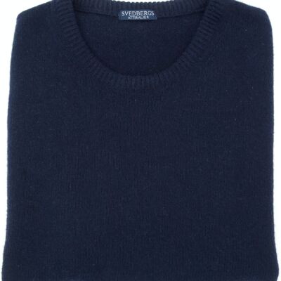 Kaschmir-Sweatshirt in Marineblau