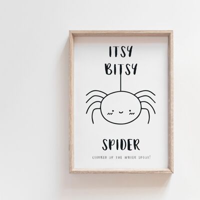 Itsy Bitsy Spider-A3