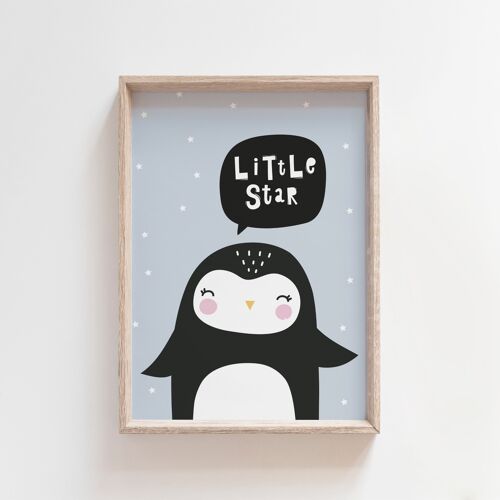 Little Star Nursery Print-A4