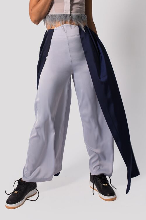 Jenndoll Trousers  Grey Blue & Midnight