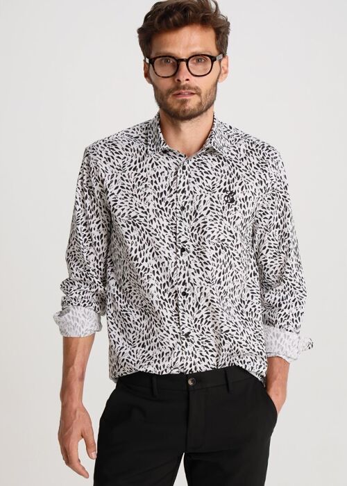 BENDORFF - Camisa Popelin Estampado Abstracto | Multicolour-111