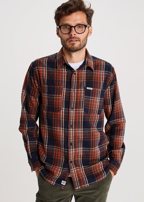 BENDORFF - Long sleeve checkered shirt Flannel | Multicolour-111