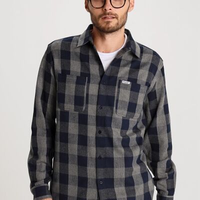 BENDORFF - Long sleeve checkered shirt Flannel | Multicolour-111.