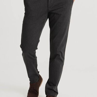 BENDORFF - Chino Slim Flannel Trousers | Gray-111