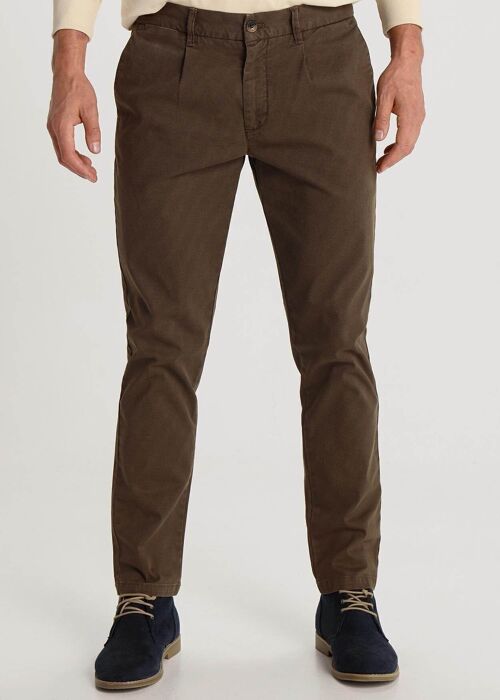 BENDORFF - Structure Chino Trousers | Multicolour-111