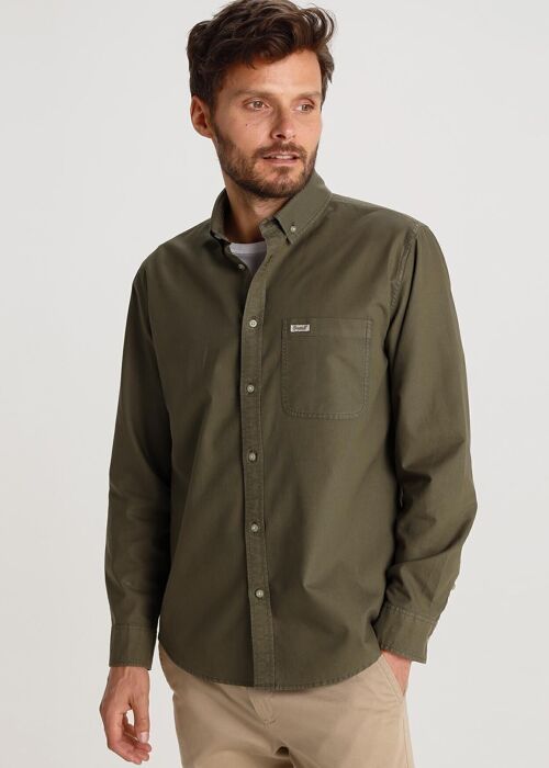 BENDORFF - Oxford shirt with pocket | Green-275