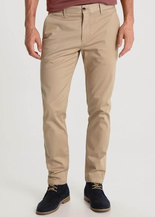 BENDORFF - Ankle Skinny Chino Trousers Colours | Brown-282
