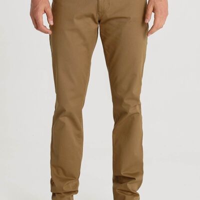 BENDORFF - Pants 5 Pockets Twill Colors | Brown-286