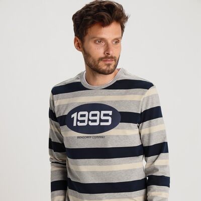 BENDORFF - Sweat-shirt à rayures tissées 1995 | Multicolore-111