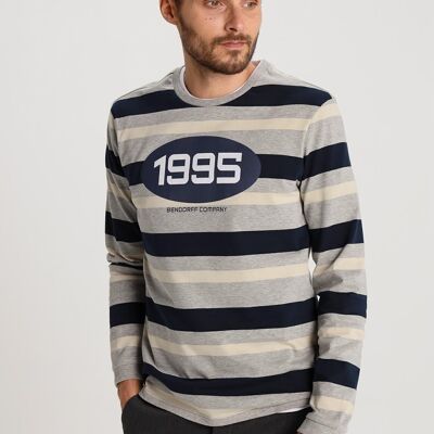BENDORFF - Sweatshirt mit gewebten Streifen 1995 | Mehrfarbig-111