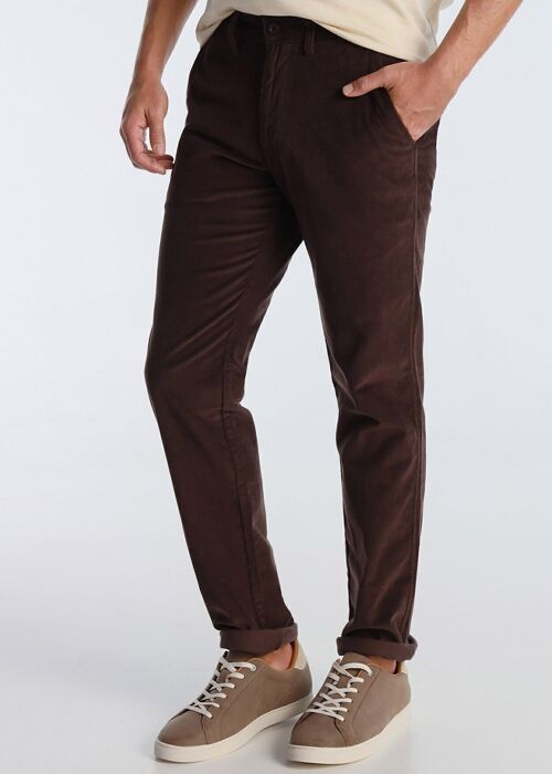 BENDORFF - Corduroy Chino Trousers | Brown-289