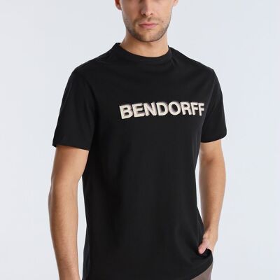 BENDORFF - T-shirt à manches courtes Bendorff Zigzag | Noir-299