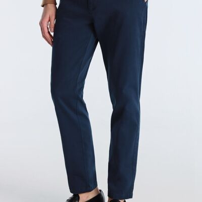 BENDORFF - Ankle Skinny Chino Trousers Colours | Blue-268
