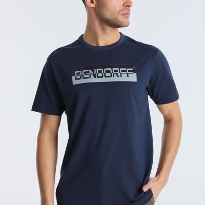 BENDORFF - Short-sleeved shirt Flock Print | Blue-269