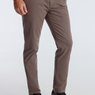 BENDORFF - Ankle Skinny Chino Trousers Colors | Gray-294