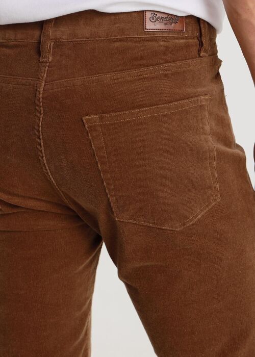 BENDORFF - Corduroy 5 Pocket Trousers | Brown-287