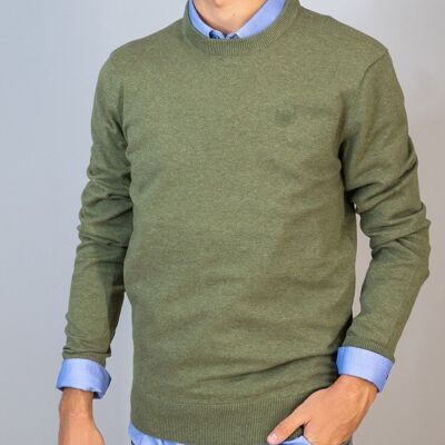 BENDORFF - Basic Pullover mit Rundhalsausschnitt | Grün-277