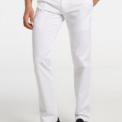 BENDORFF - Basic Trousers with BeltWhite-101