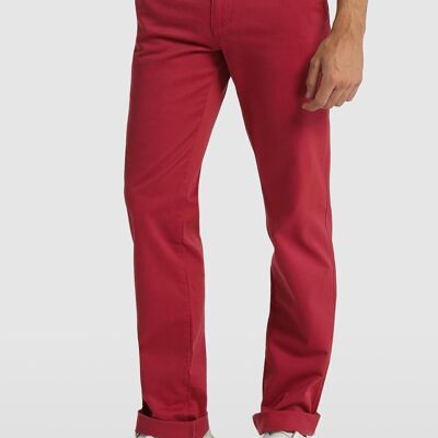 BENDORFF - Pantalone Basic con CinturaRosso-253