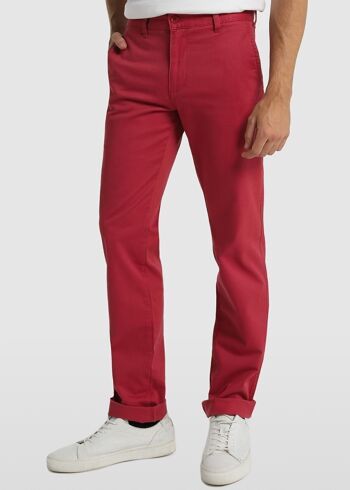 BENDORFF - Pantalon basique avec ceintureRouge-253