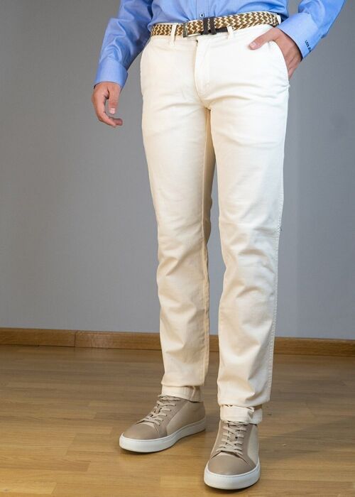 BENDORFF - Basic Trousers with BeltBeige-208
