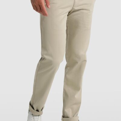 BENDORFF - Basic Trousers with BeltBrown-183
