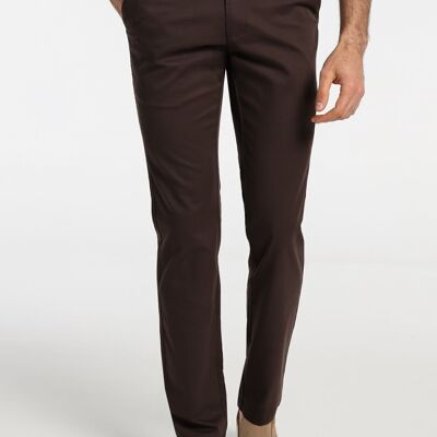 BENDORFF - Basic Trousers with BeltBrown-284