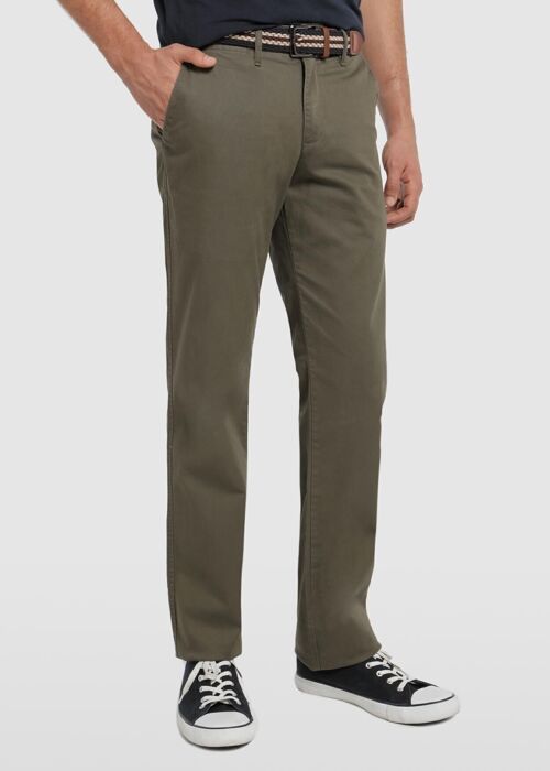 BENDORFF - Basic Trousers with BeltGreen-276