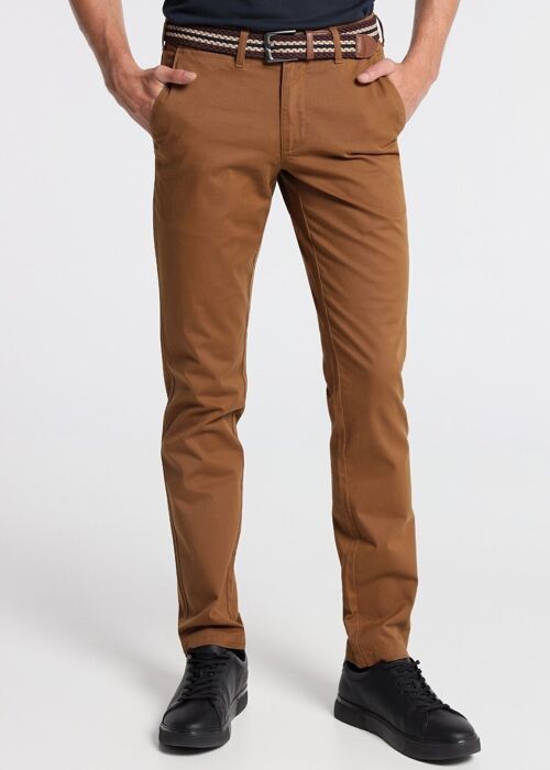 BENDORFF - Basic Trousers with BeltBrown-286