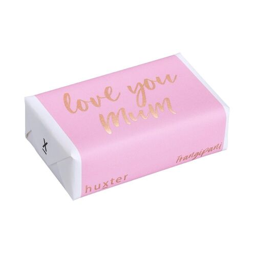 Huxter Bar Soap Love You Mum Pink/Gold