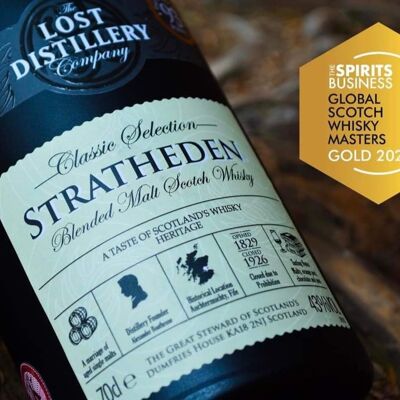 The Lost Distillery Company - Stratheden Classic Selection, 43% Confezione regalo da 70 cl