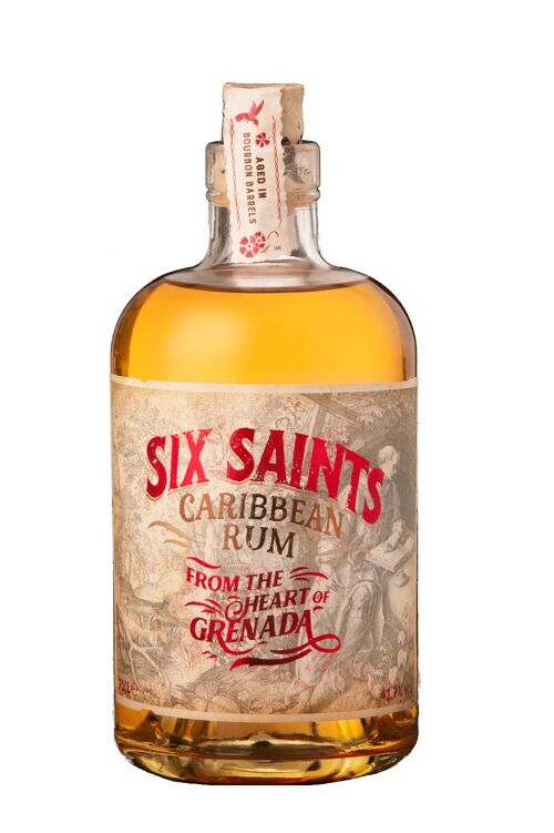 SIX SAINTS RUM 41.7% 70cl.