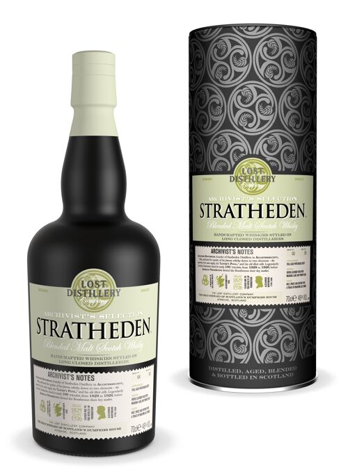 The Lost Distillery Company -  Stratheden Archivist Selection, 46% 70cl Gift Tin
