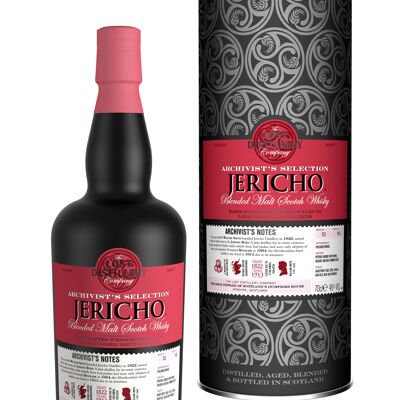 The Lost Distillery Company - Sélection Archiviste Jericho, Boîte cadeau 46% 70cl