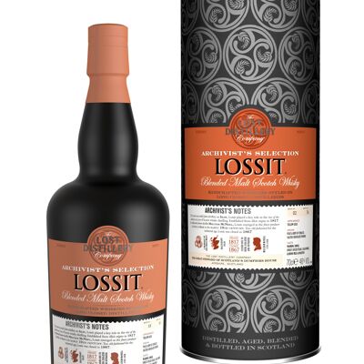 The Lost Distillery Company - Lossit Archivist Selection, 46% Boîte cadeau 70cl