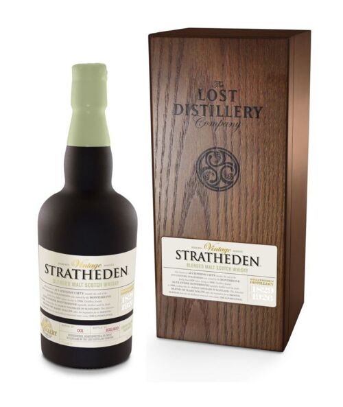 The Lost Distillery Company -  Stratheden Vintage Selection, 46% 70cl Display Case