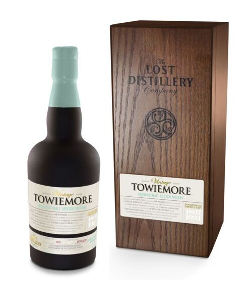 The Lost Distillery Company -  Towiemore Vintage Selection, 46% 70cl Display Case