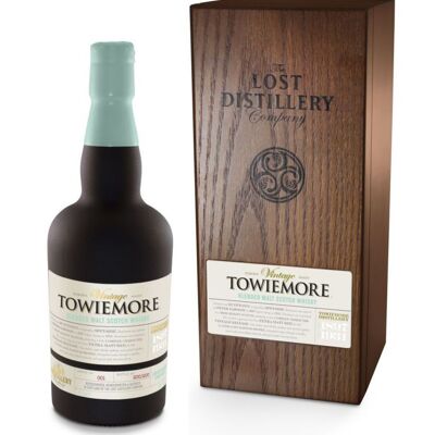 The Lost Distillery Company - Towiemore Vintage Selection, 46% 70cl Vitrine