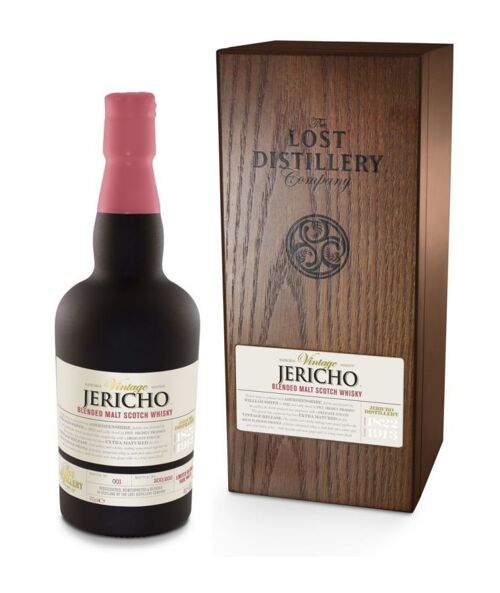 The Lost Distillery Company -  Jericho Vintage Selection, 46% 70cl Display Case